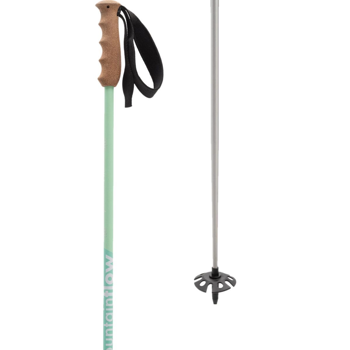 MountainFLOW CORKpro Ski Poles One Color, 125cm