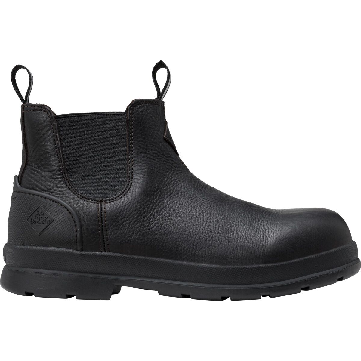 Muck Boots Chore Farm Leather Chelsea Boot - Men's Black Coffee, 10.5 product image