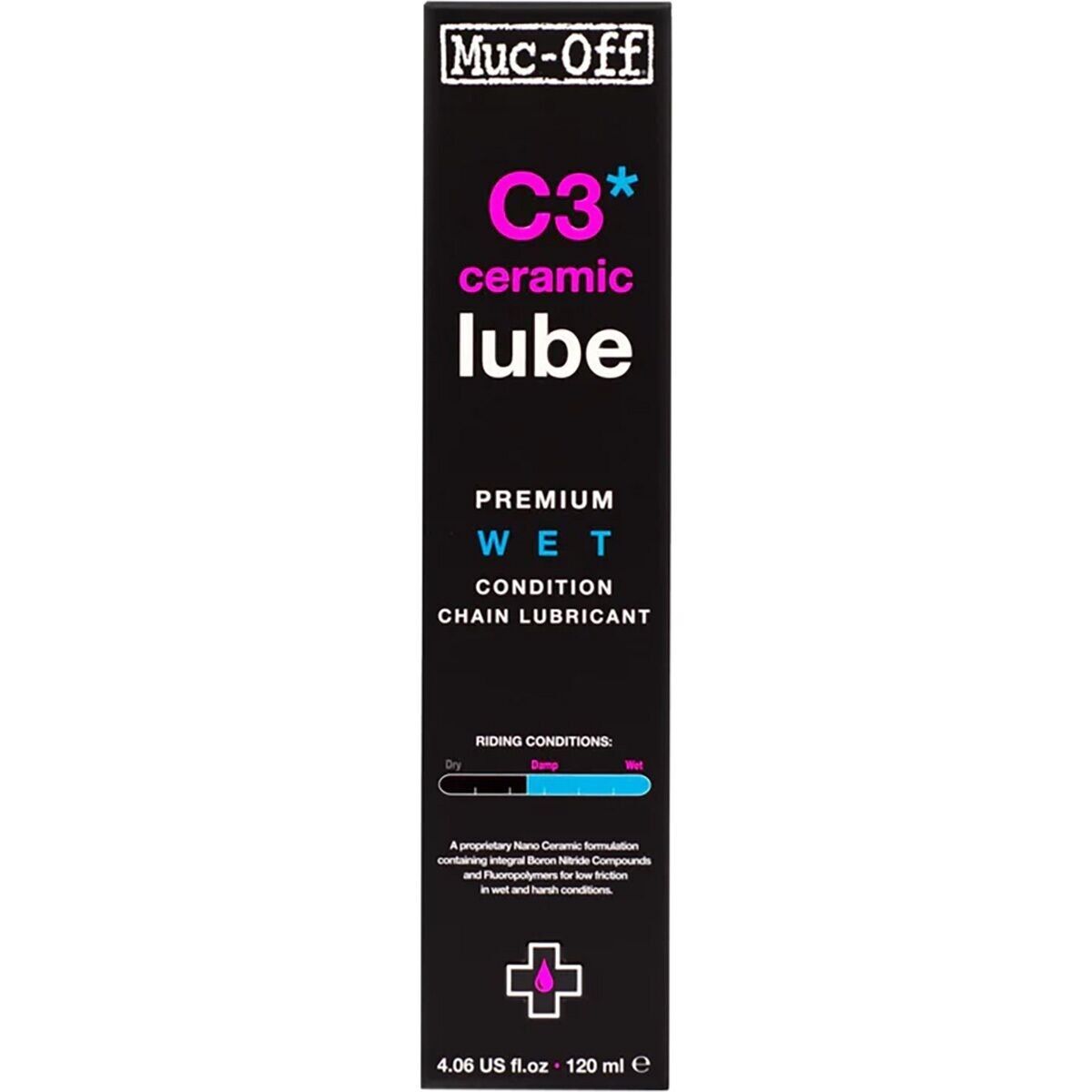 Image of Muc-Off C3 Wet Ceramic Chain Lube One Color, 120ml