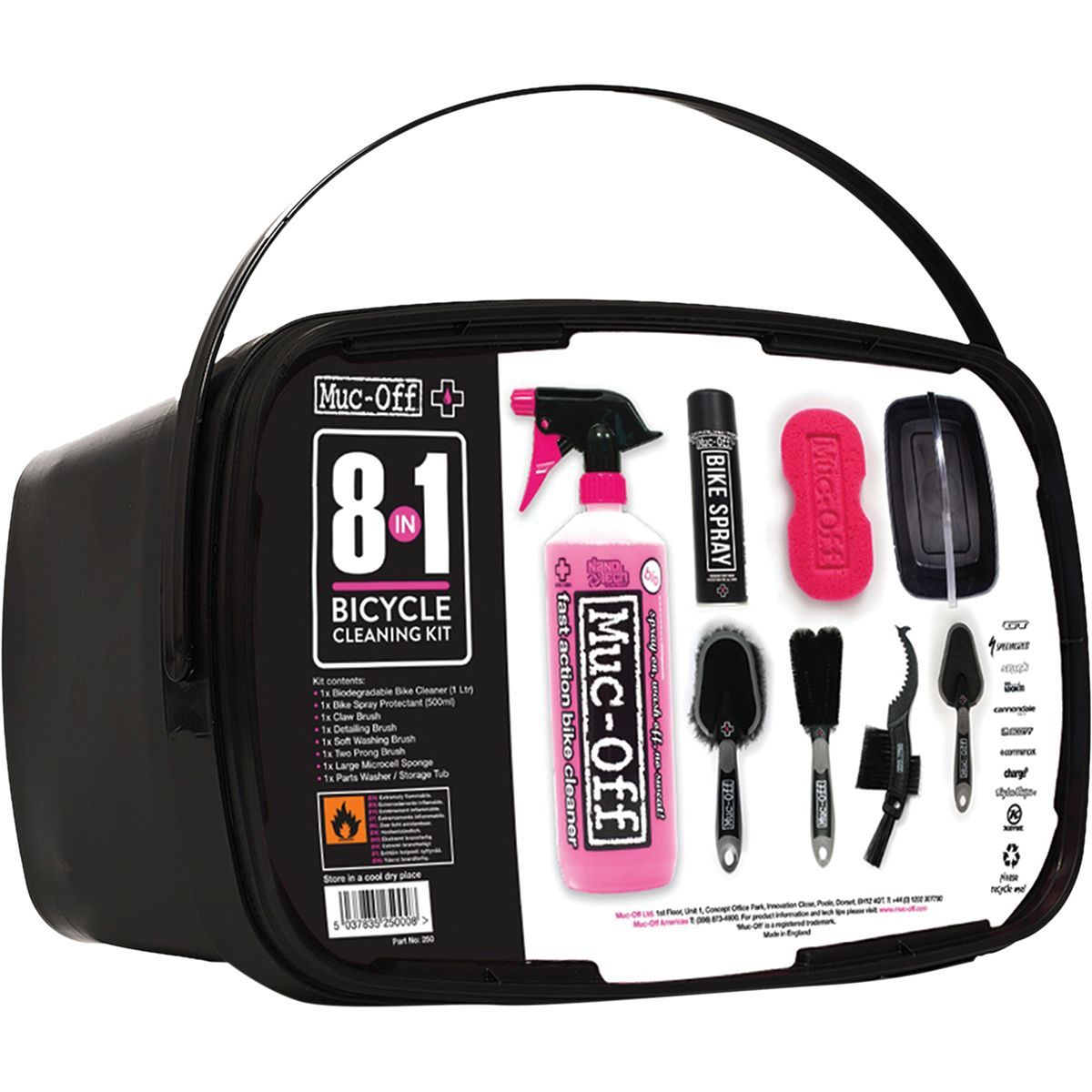 Image of Muc-Off 8-in-1 Bicycle Cleaning Kit One Color, One Size