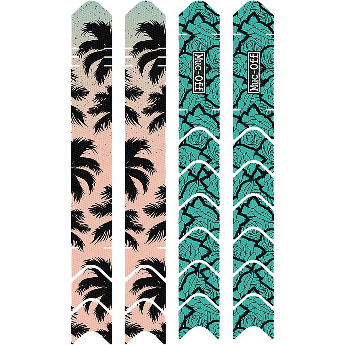 Image of Muc-Off Chainstay Protection Kit Day of the Shred/Black, One Size