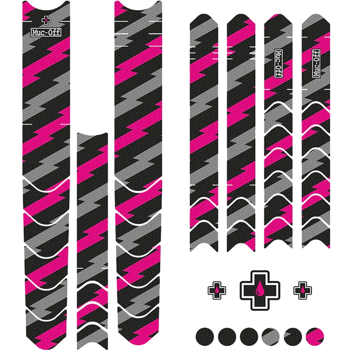 Image of Muc-Off Frame Protection Kit Bolt/Black, One Size