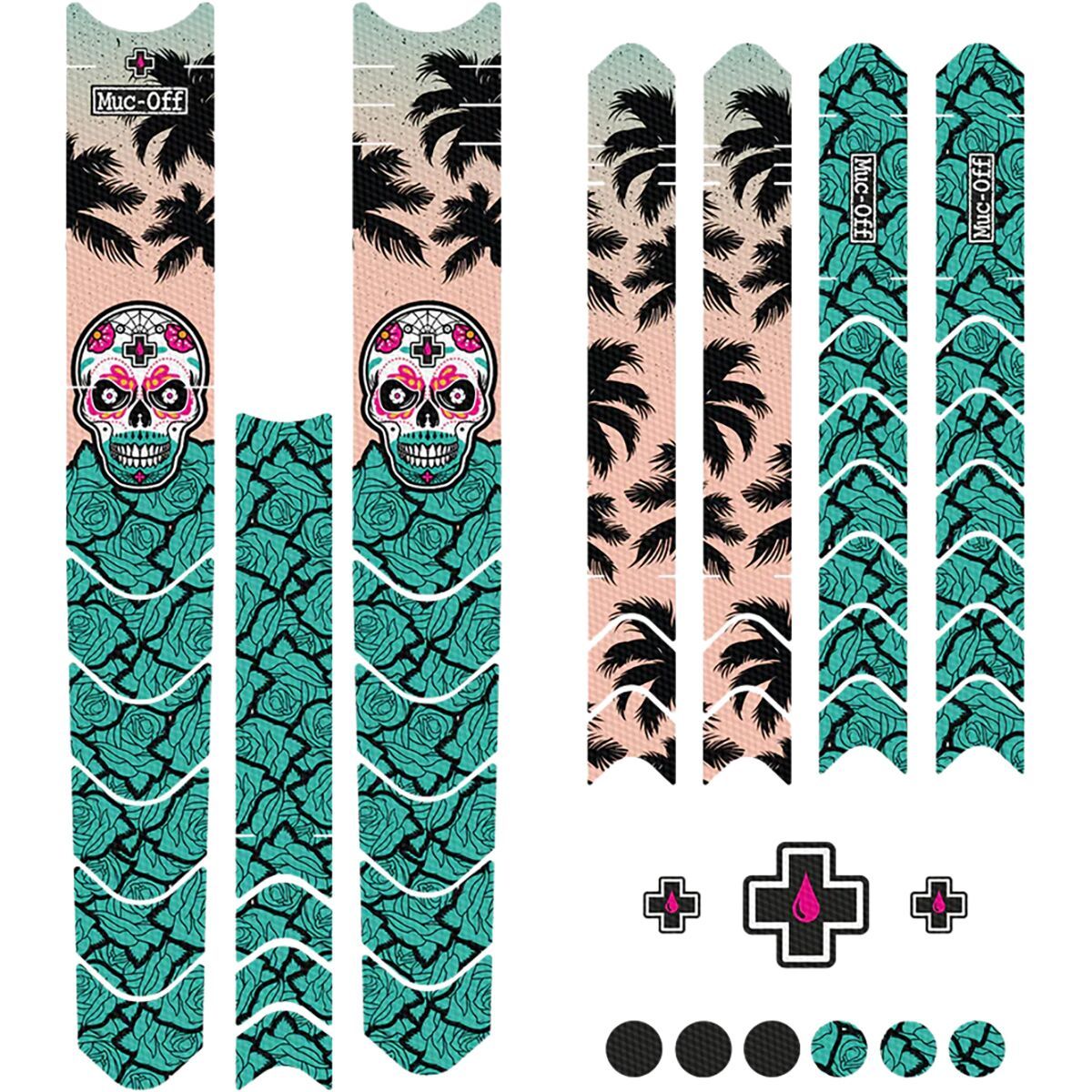 Image of Muc-Off Frame Protection Kit - DH/Enduro/Trail Day of the Shred/Black, One Size