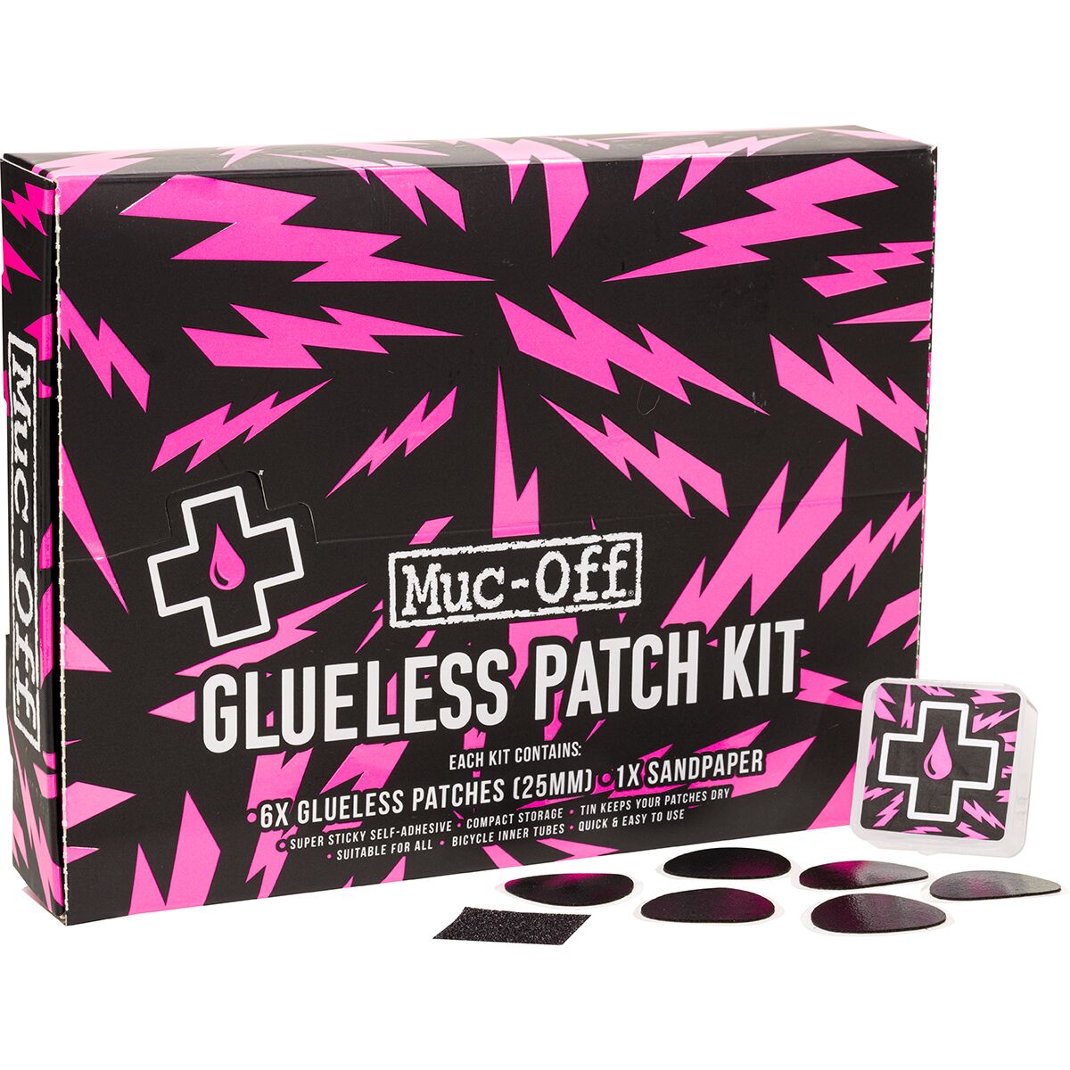 Muc-Off Muc-Off Glueless Patch Kit One Color, 20 pcs