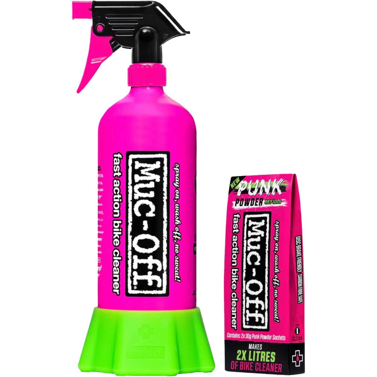 Image of Muc-Off Punk Powder Bottle for Life-Bundle, One Size