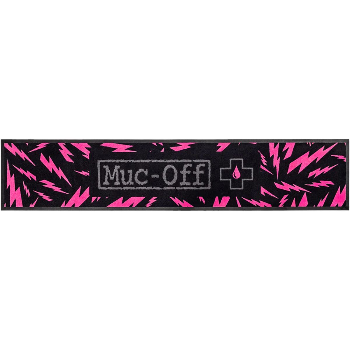 Image of Muc-Off Absorbent Bike Mat Black/Pink, One Size