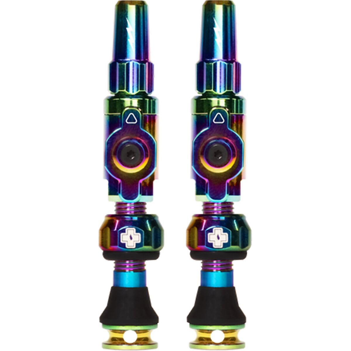 Image of Muc-Off Big Bore Tubeless Valves - Lite Iridescent, S