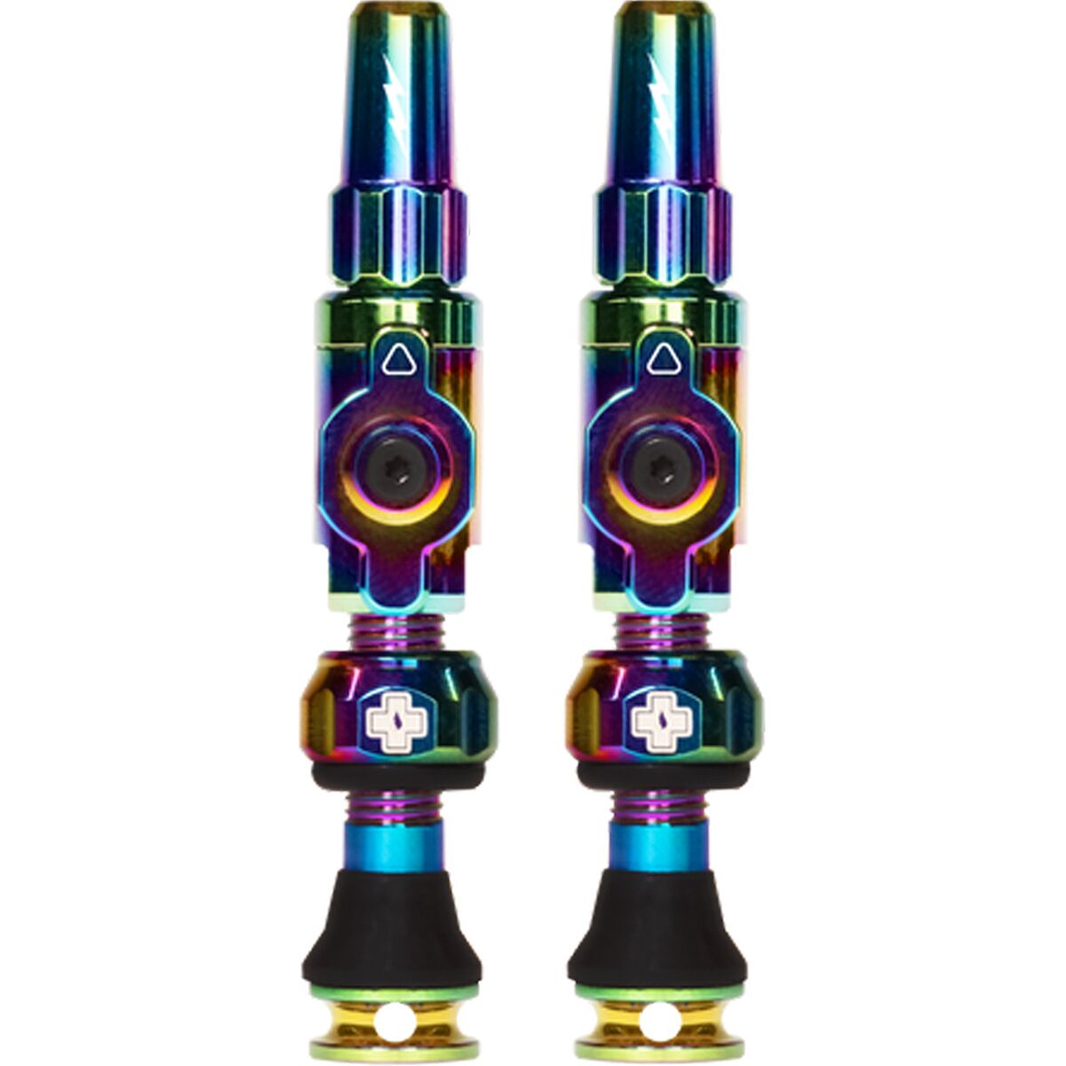 Image of Muc-Off Big Bore Tubeless Valves - Lite Iridescent, L