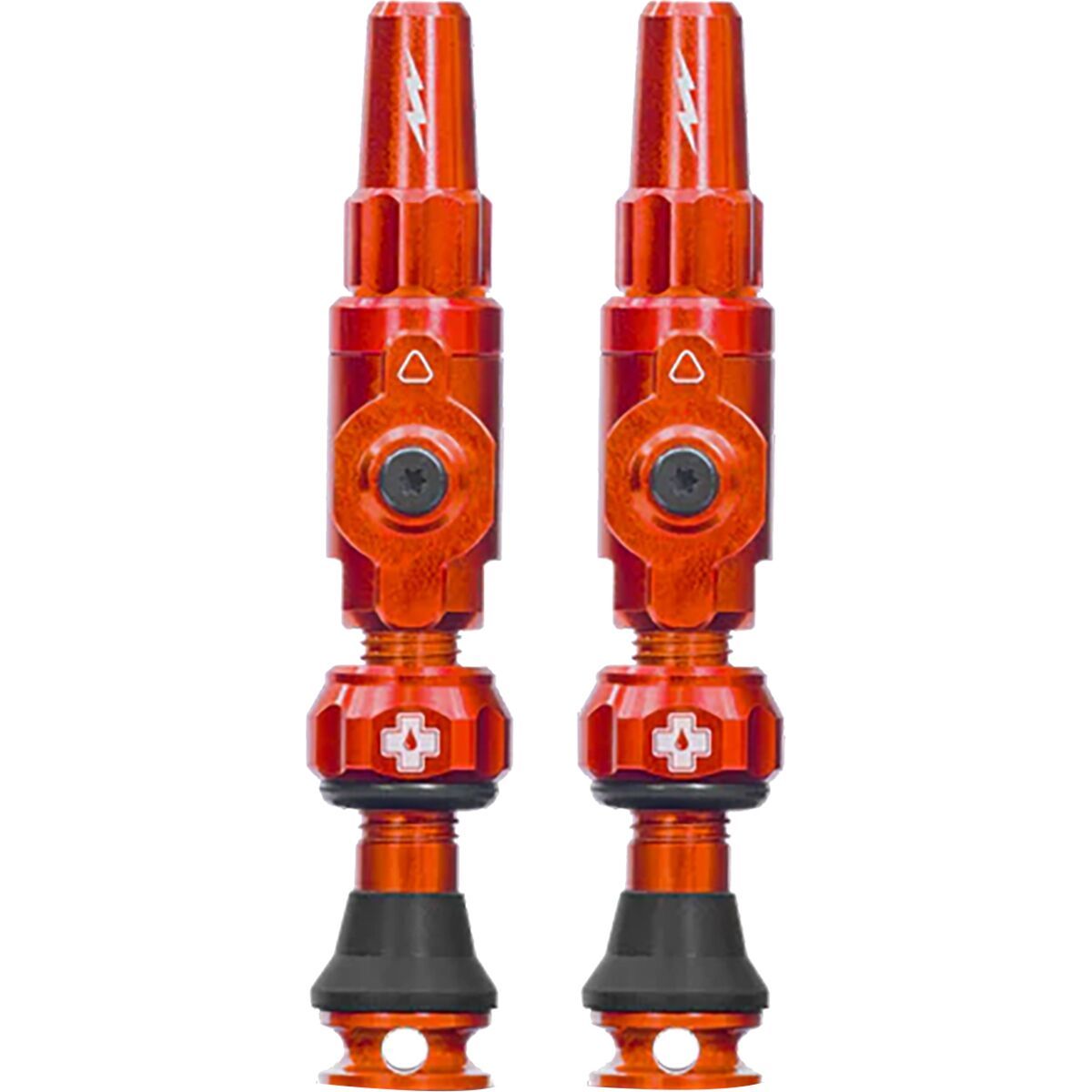 Image of Muc-Off Big Bore Tubeless Valves - Lite Orange, M