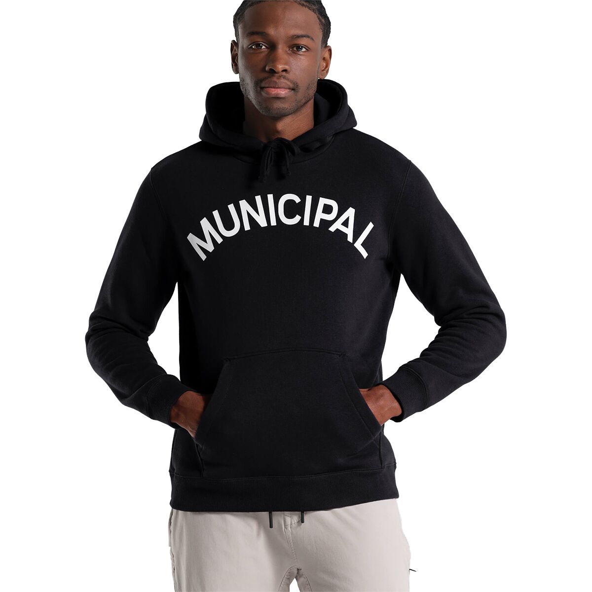 Image of Municipal OG 330 Hoodie - Men's Black/Natural, S