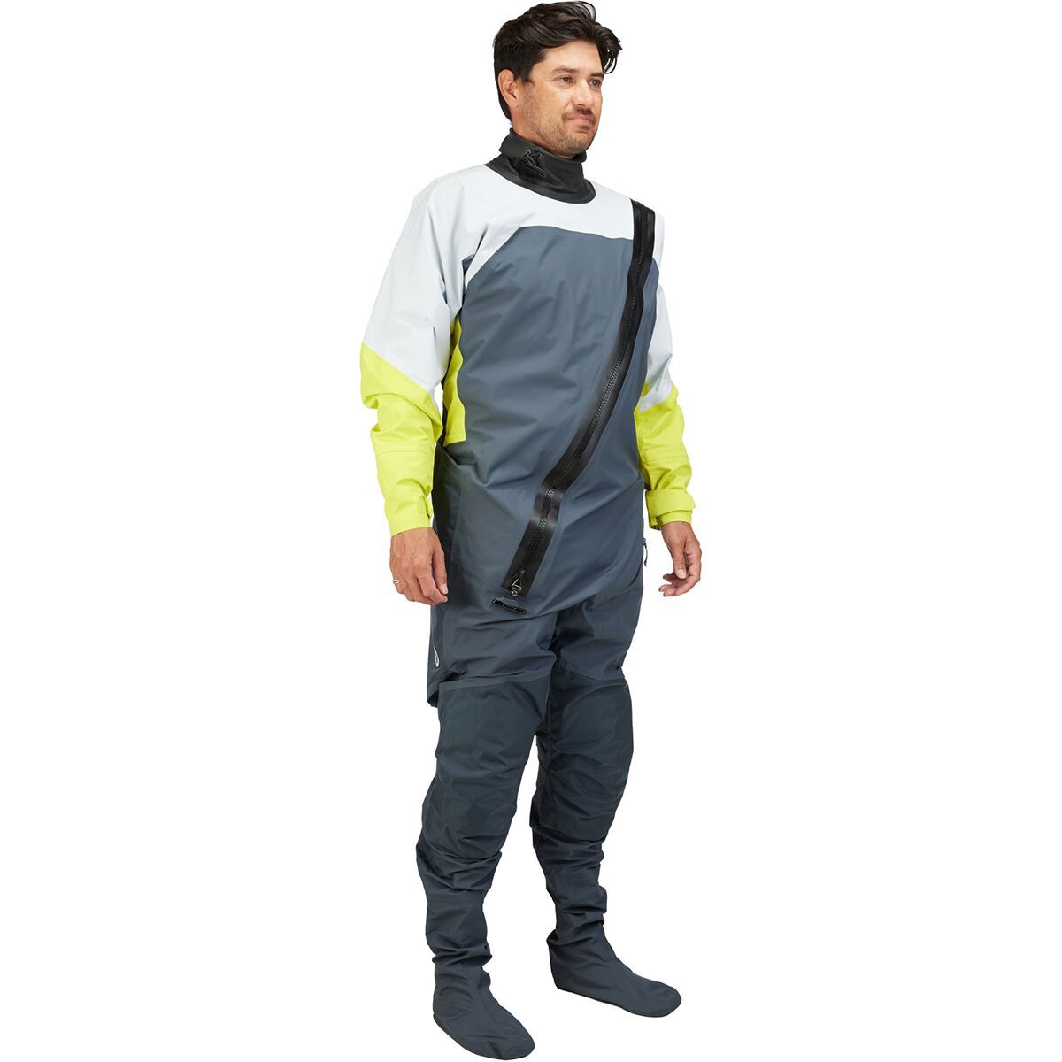 Mustang Survival Hudson Dry Suit + CCS Admiral/Pebble/Mahi, L
