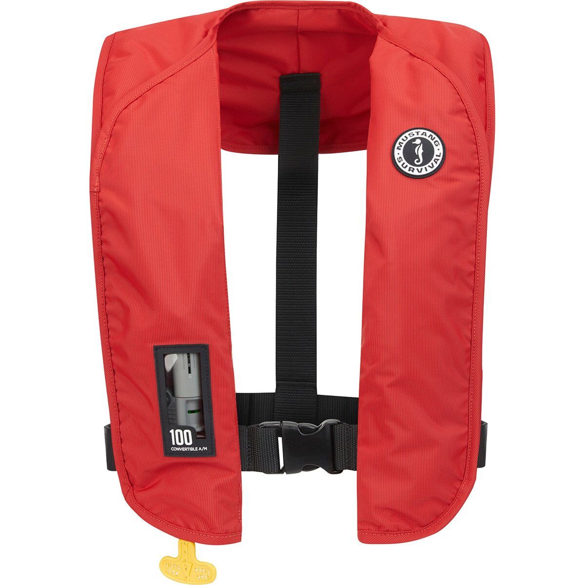 Image of Mustang Survival MIT 100 Convertible A/M Inflatable Personal Flotation Device Red, One Size