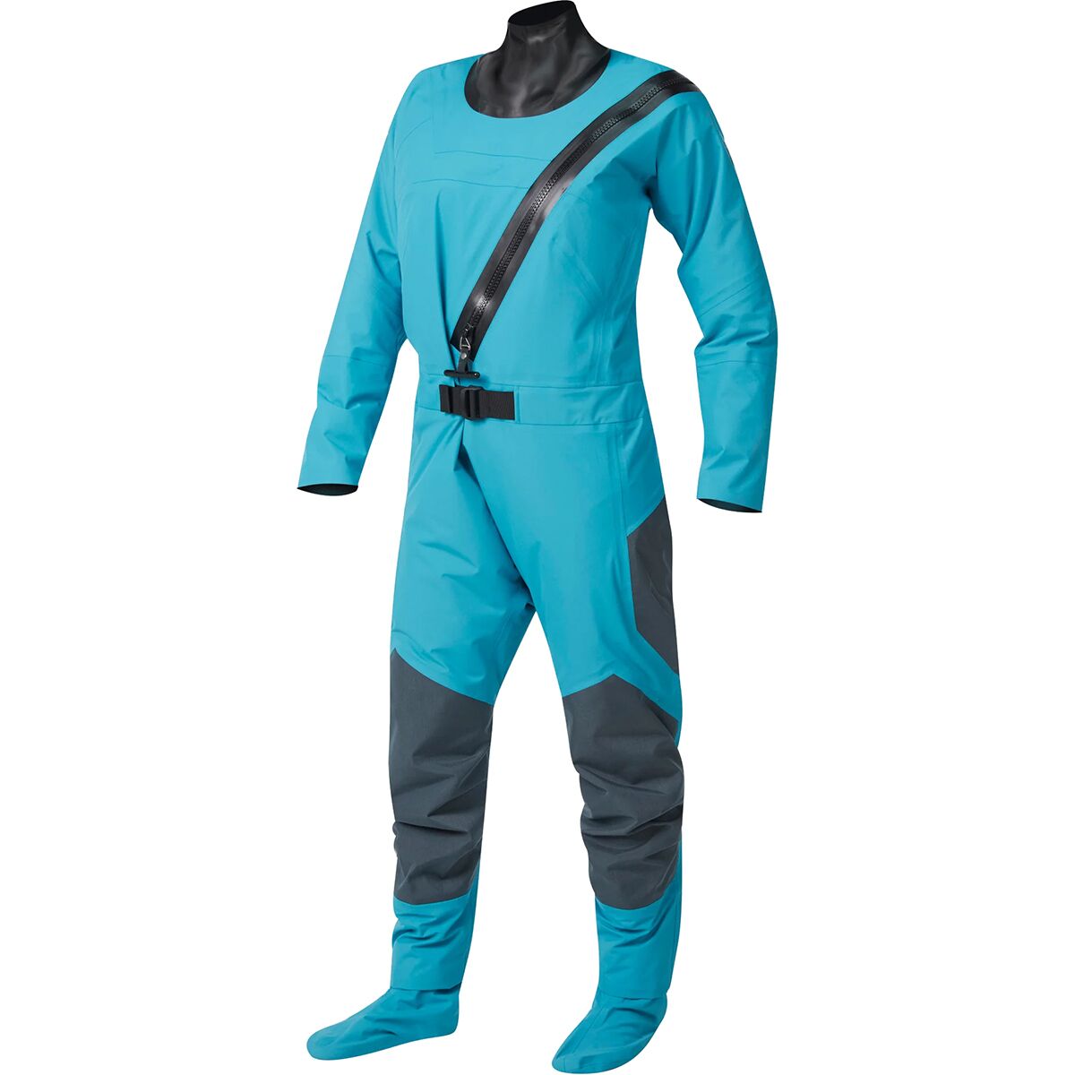 Image of Mustang Survival Quadra Dry Suit - Women's Bluefin/Admiral Grey, S