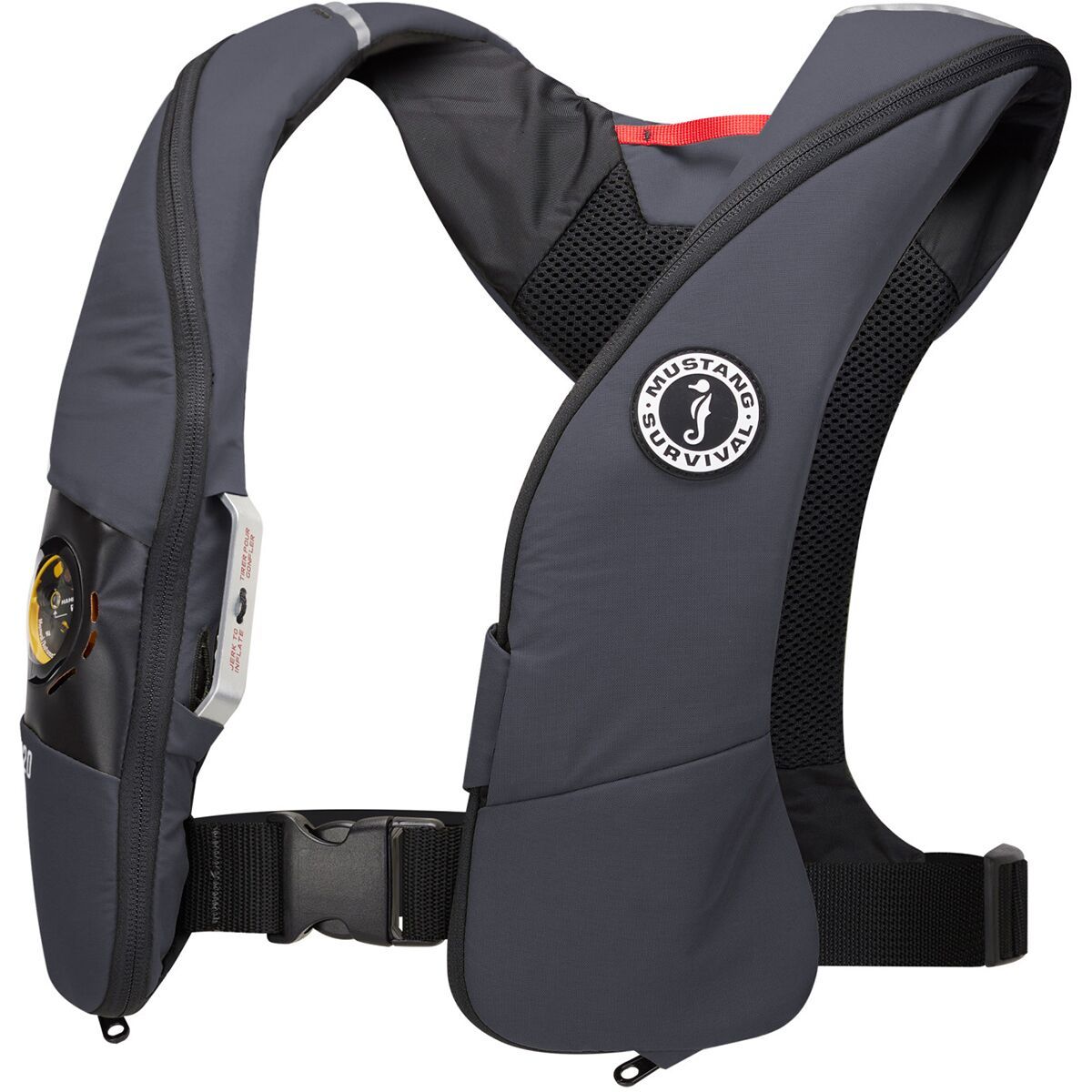 Image of Mustang Survival Elite 120 Life Jacket Admiral Grey, One Size