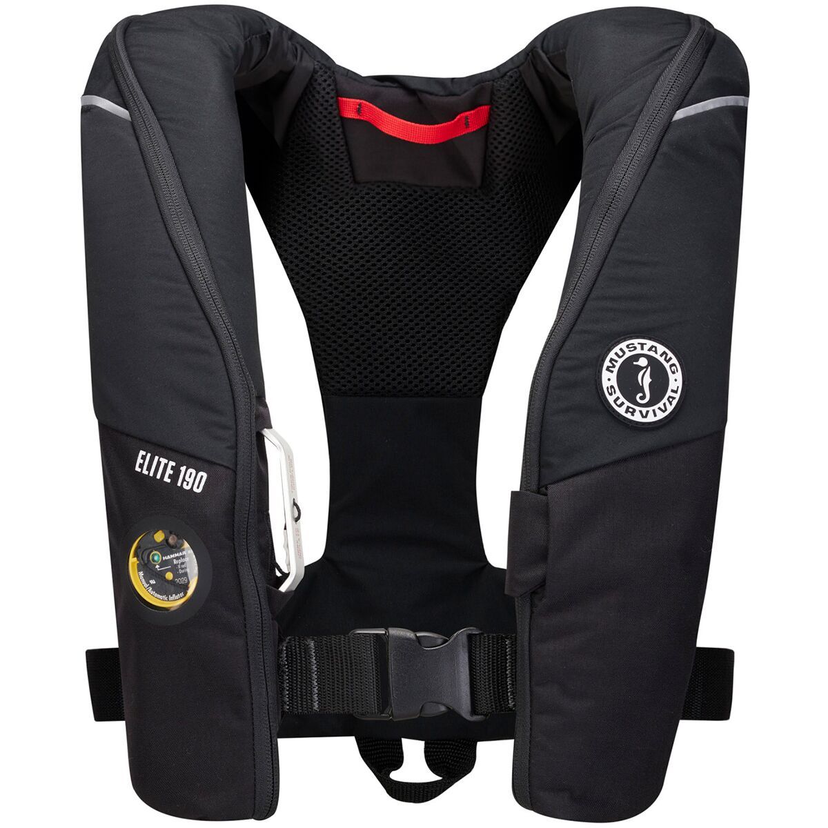 Image of Mustang Survival Elite 190 Inflatable Personal Floatation Device Black, One Size