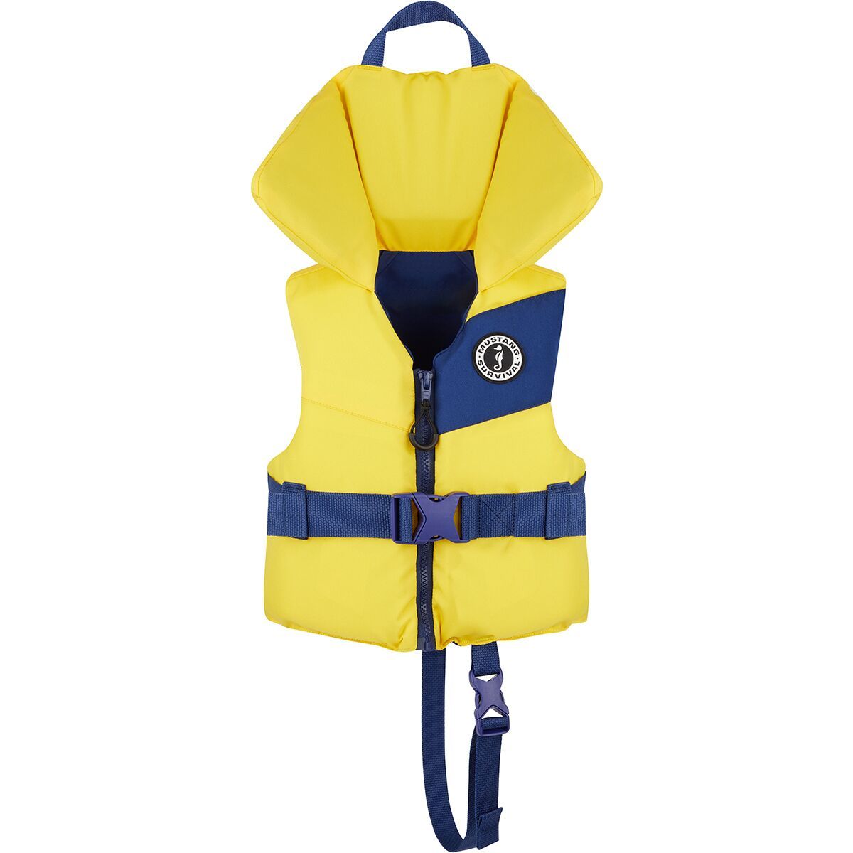 Image of Mustang Survival Lil Legends Foam Vest - Infants' Yellow/Navy, One Size