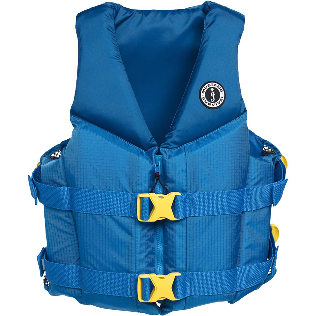 Image of Mustang Survival Rev Young Adult Personal Floatation Device - Kids' Blue/Yellow, Young Adult