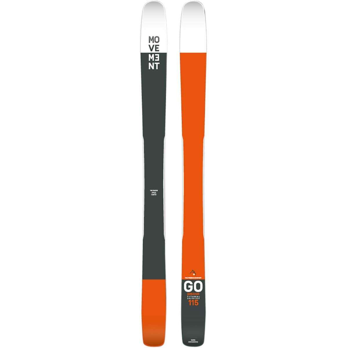Movement GO 115 Reverse Ti Ski - 2022