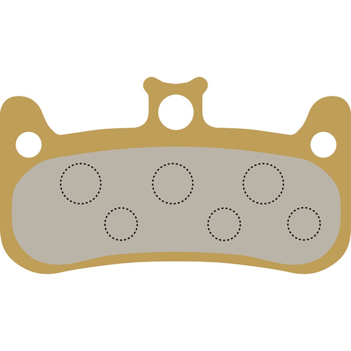 Image of MTX Braking Gold Label Brake Pads GL255, Formula Cura 4