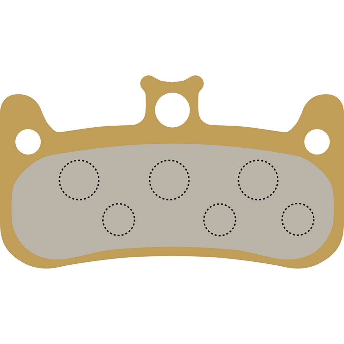 Image of MTX Braking Gold Label Brake Pads GL255, Formula Cura 4