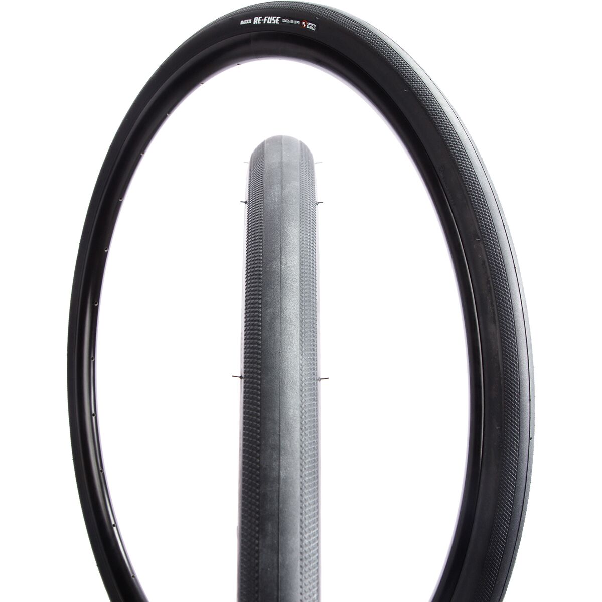 Maxxis Maxxis Re-Fuse TR Tire Black, Single Compound/MaxxShield, 700x23