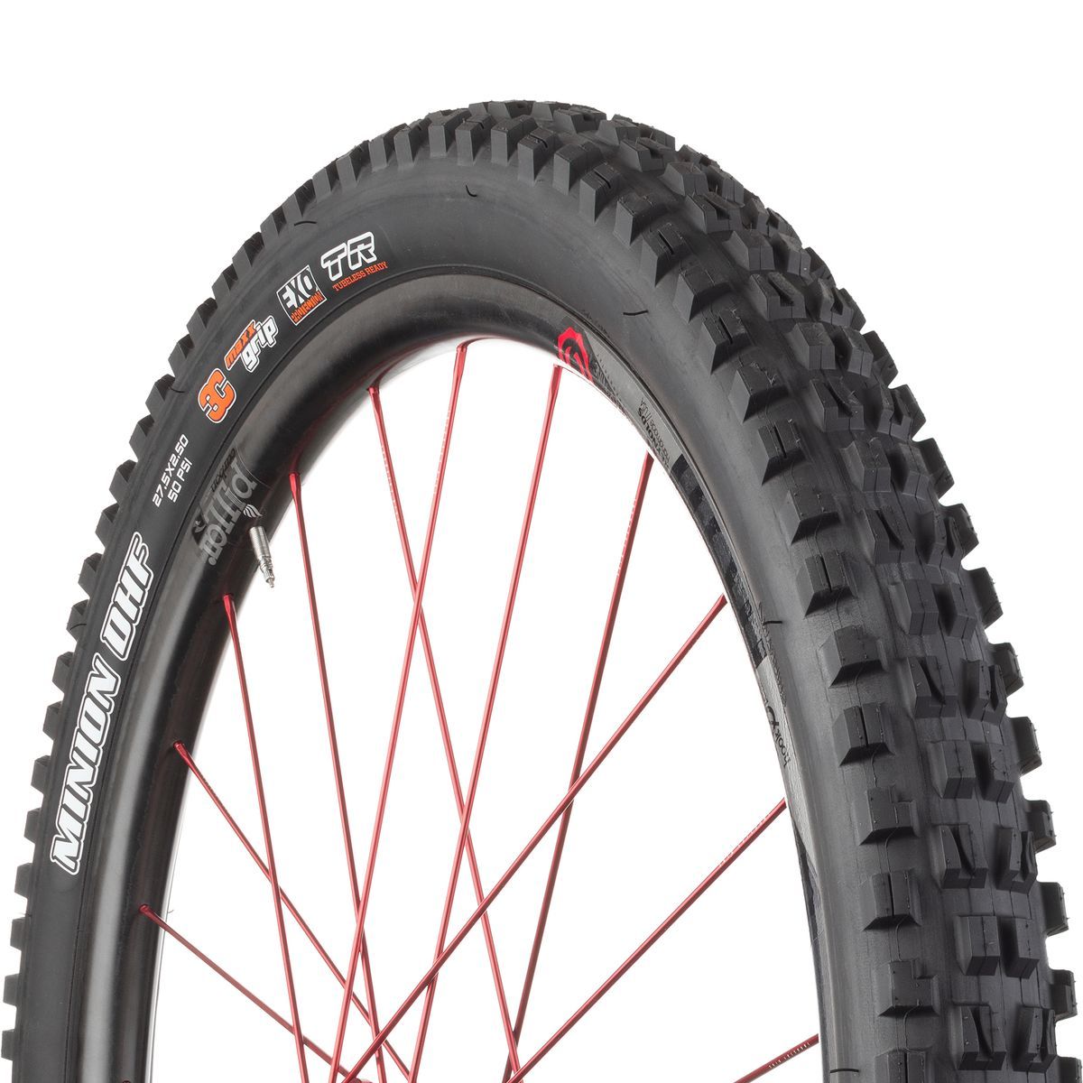 Image of Maxxis Minion DHF Wide Trail 3C/EXO/TR 27.5in Tire 3C Maxx Grip/EXO/TR, 27.5x2.5