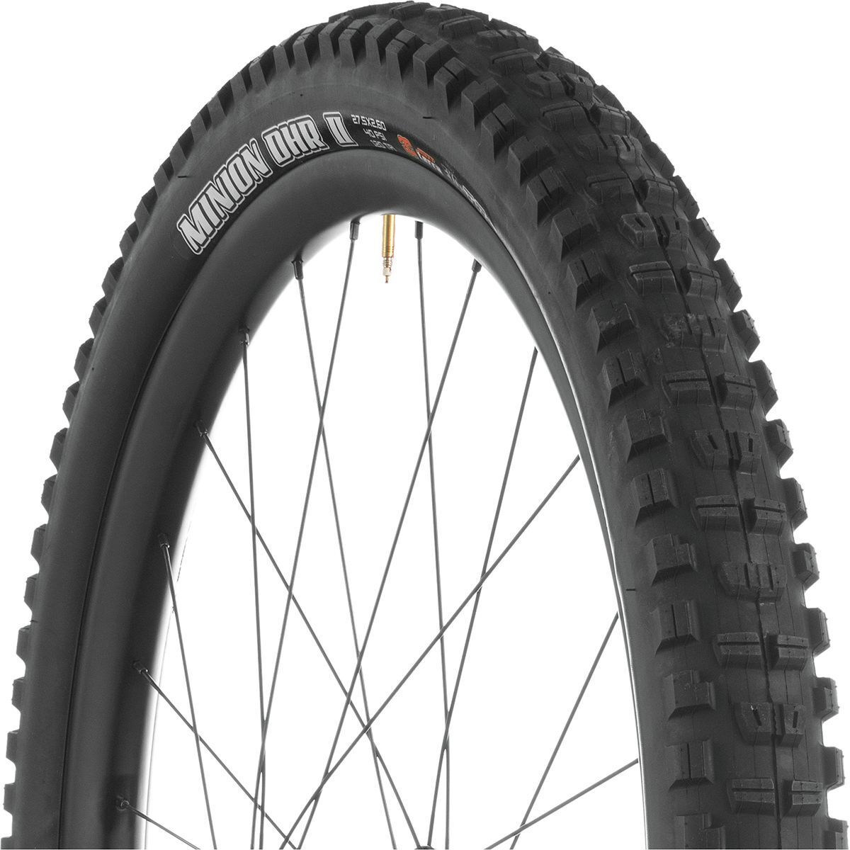 Maxxis Maxxis Minion DHR II Wide Trail 3C/EXO/TR 27.5in Tire 3C Maxx Terra/EXO/TR, 27.5x2.4