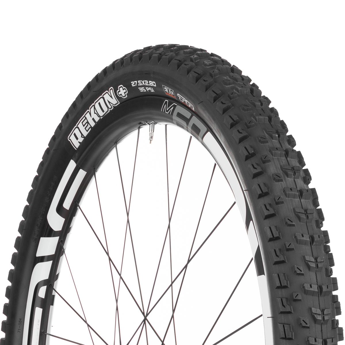 Image of Maxxis Rekon Dual Compound/EXO/TR 27.5 Plus Tire Black, 27.5x2.8