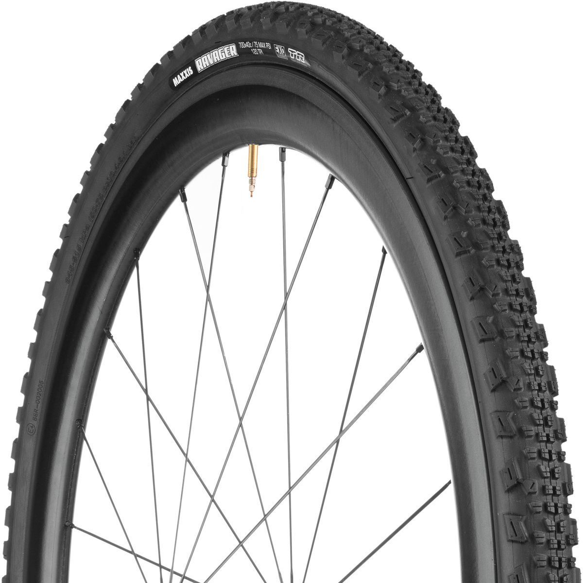 Image of Maxxis Ravager EXO/TR Tire Black, 700x40