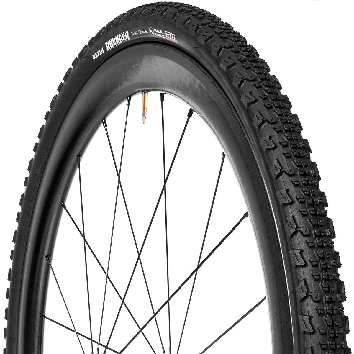 Image of Maxxis Ravager EXO/TR Tire Black/Dual Compound/SilkShield, 700x40