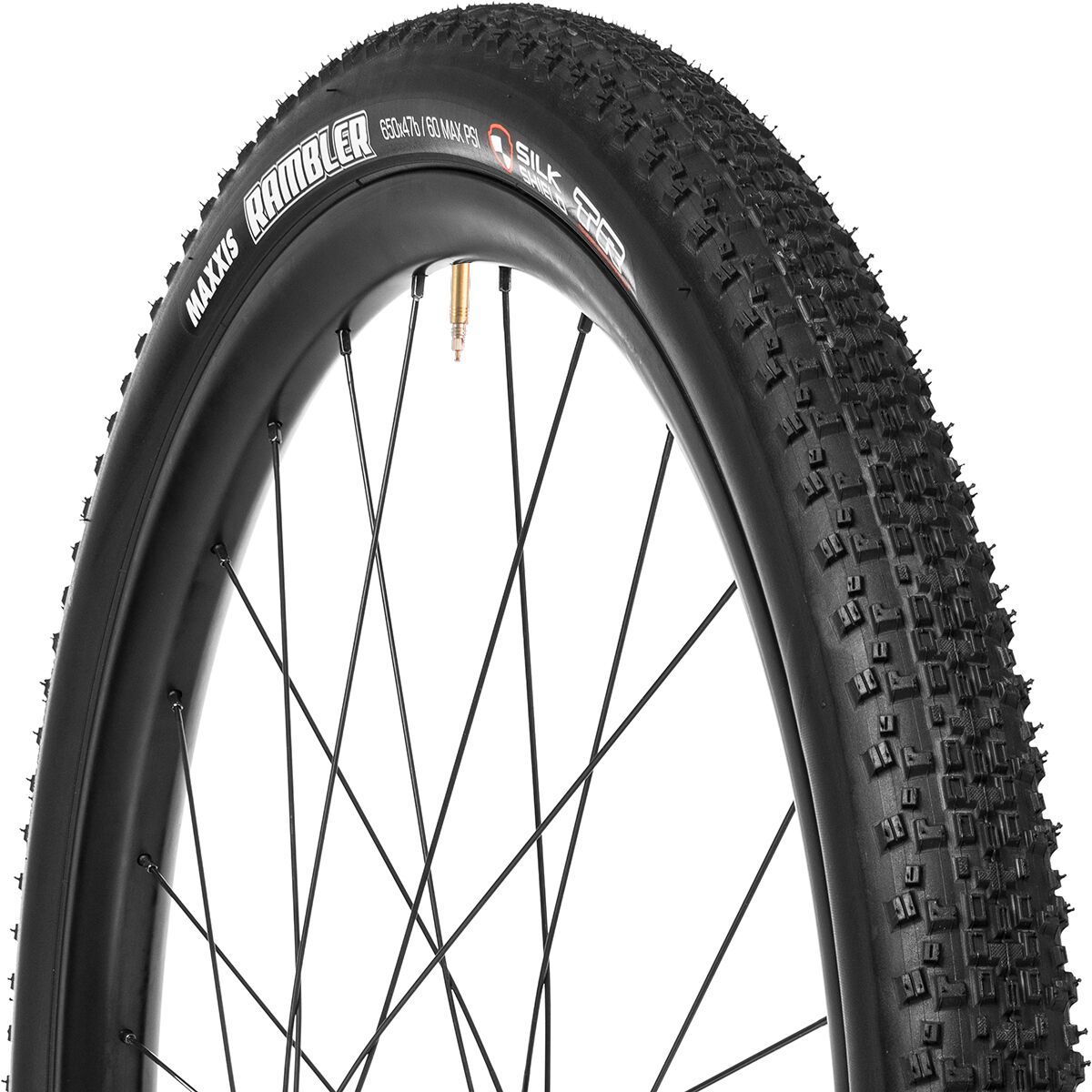 Image of Maxxis Rambler 650b Tubeless Tire Dual Compound/SilkShield/TR, 650x47