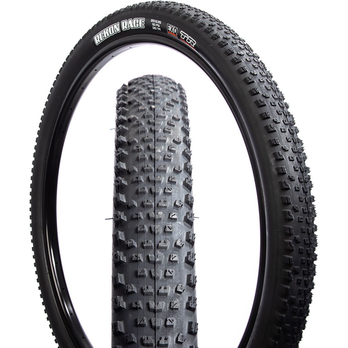 Image of Maxxis Rekon Race Dual Compound/EXO/TR 29in Tire Black, Dual Compound/EXO/TR, 29x2.25
