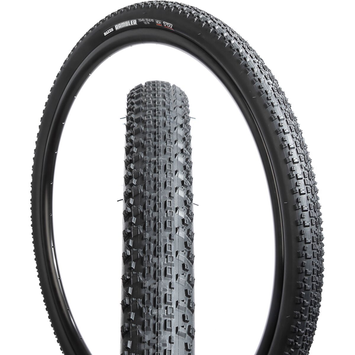 Image of Maxxis Rambler Tubeless Tire Black/Dual Compound/EXO, 700x40