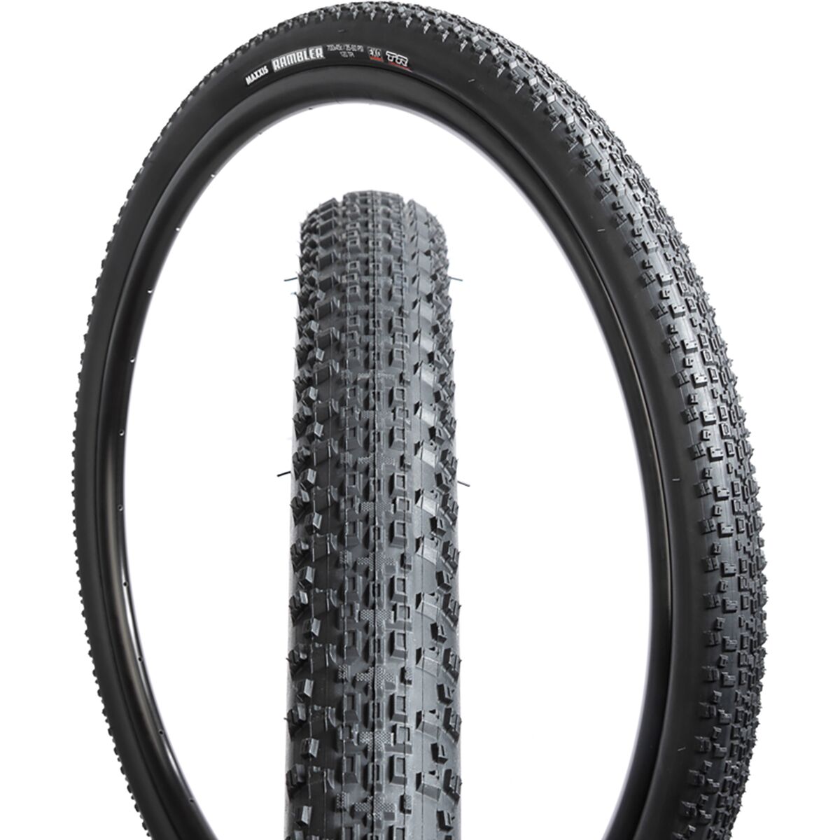 Image of Maxxis Rambler Tubeless Tire Black/Dual Compound/EXO, 700x50