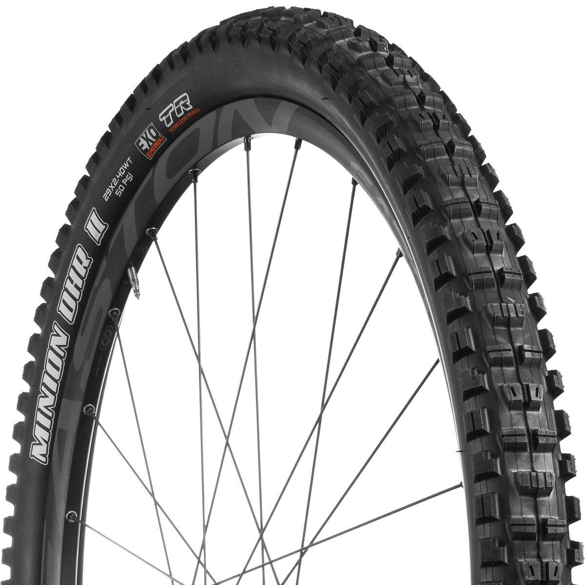 Image of Maxxis Minion DHR II Wide Trail Dual Compound EXO/TR 29in Tire Dual Compound/EXO/TR, 29x2.4