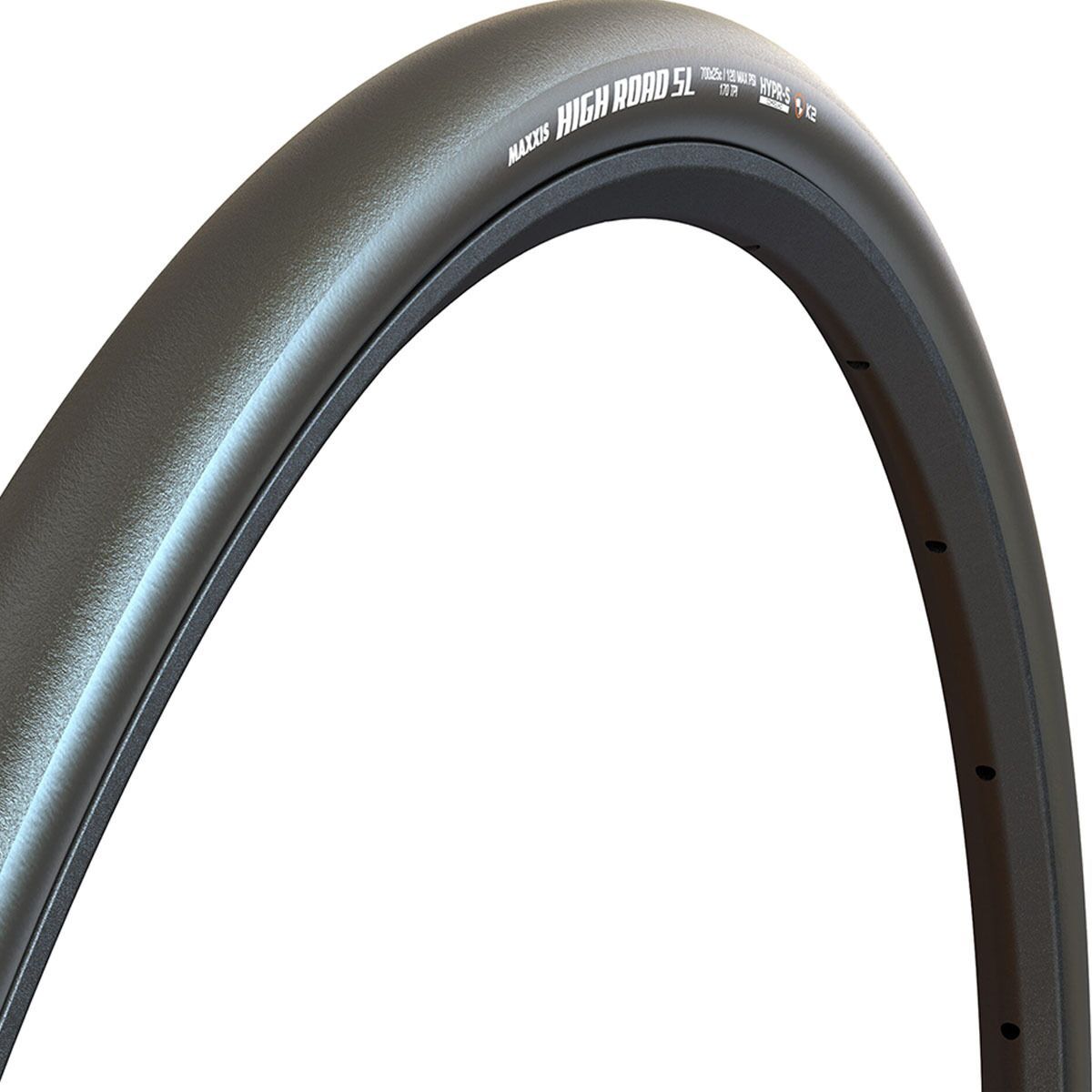 Image of Maxxis High Road SL Tire - Clincher Black, 700x25