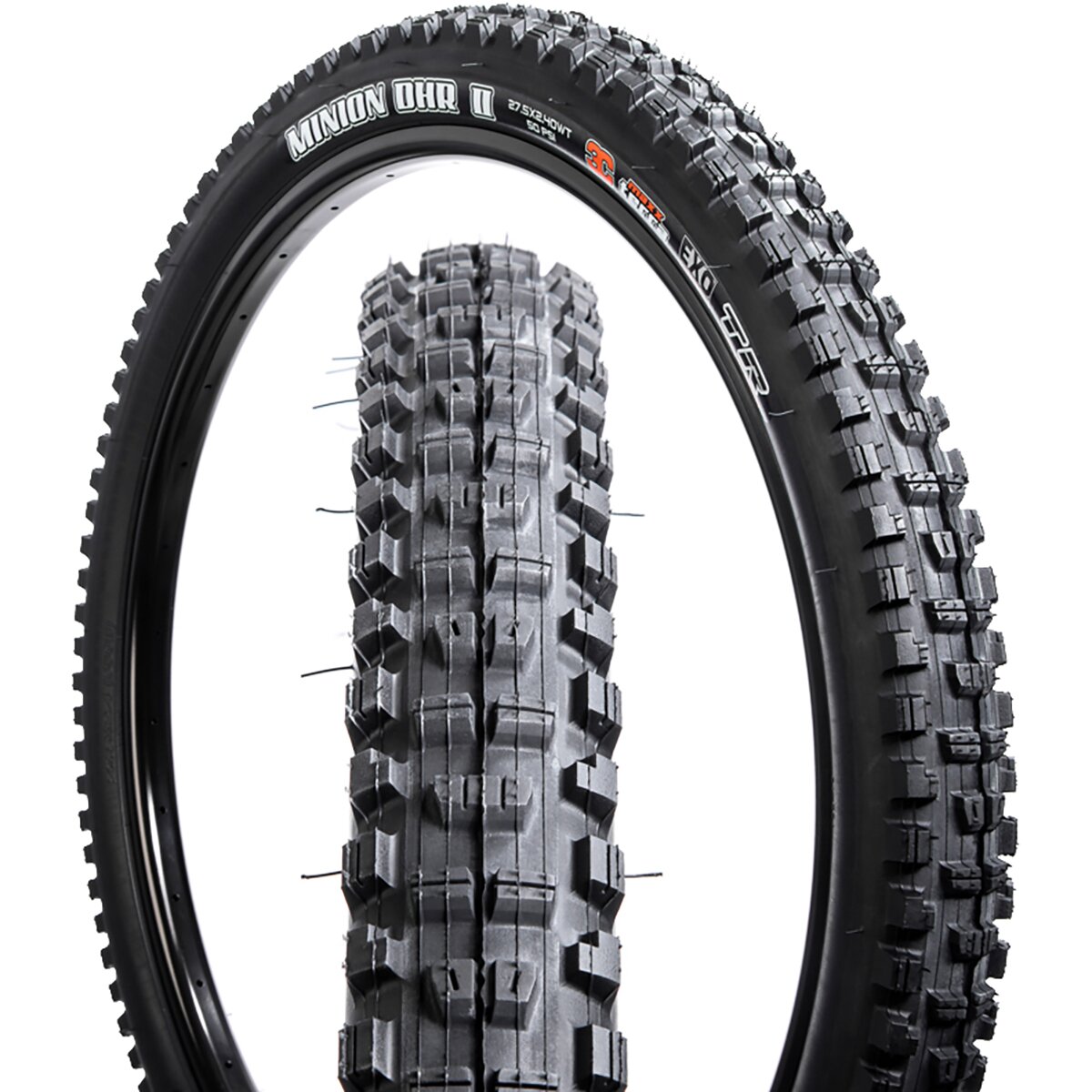 Maxxis Maxxis Minion DHR II 3C MaxxTerra EXO Wide-Trail/TR 29in Tire Black, 29x2.6