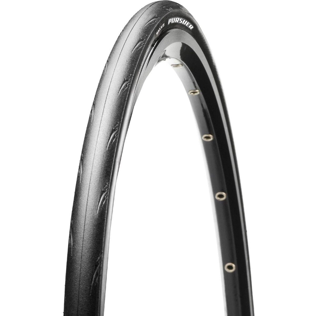 Maxxis Maxxis Pursuer Single Compound TR Clincher Tire Black, 700x25