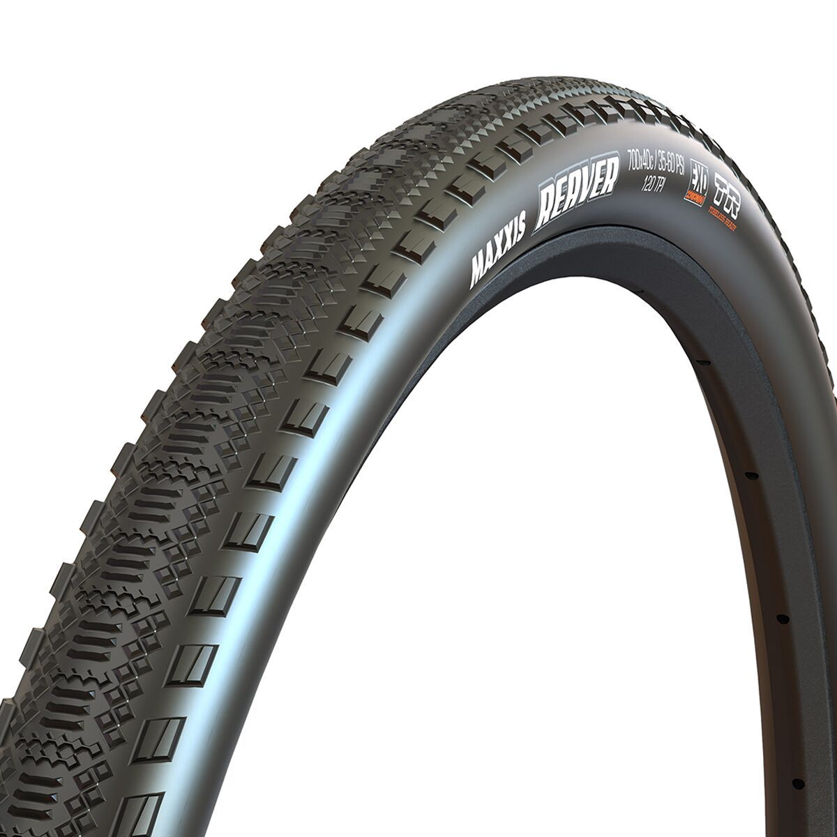 Image of Maxxis Reaver Dual-EXO/TR Tire Black, 700x45