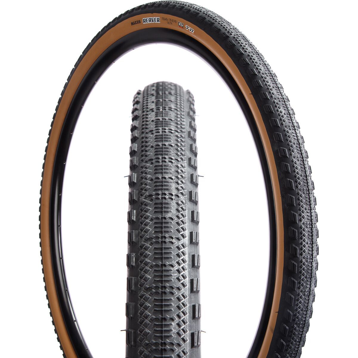 Image of Maxxis Reaver Dual-EXO/TR Tire Tan, 700x40