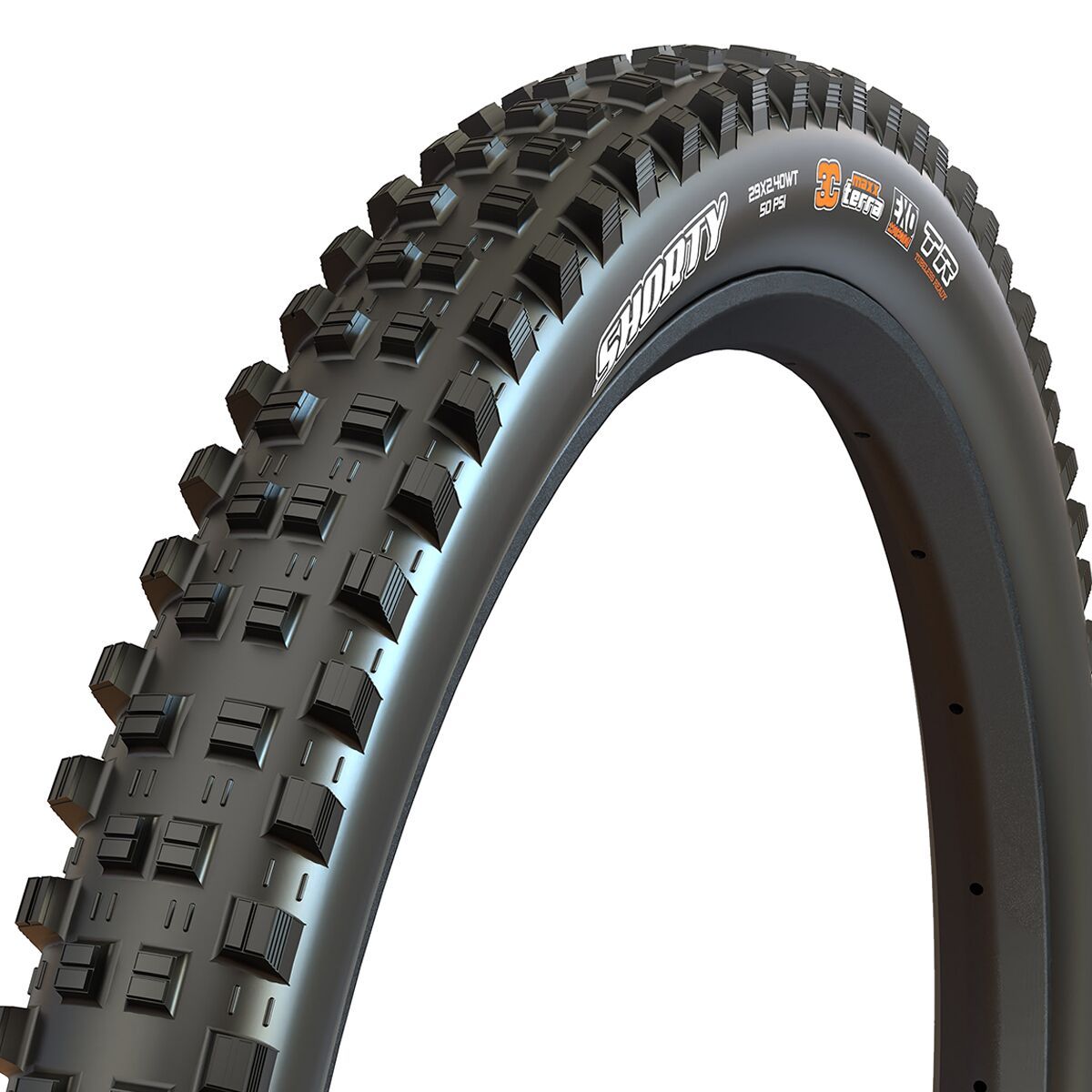 Image of Maxxis Shorty 3C Grip/DoubleDown/Wide-Trail/TR 29in Tire Black, 29x2.4