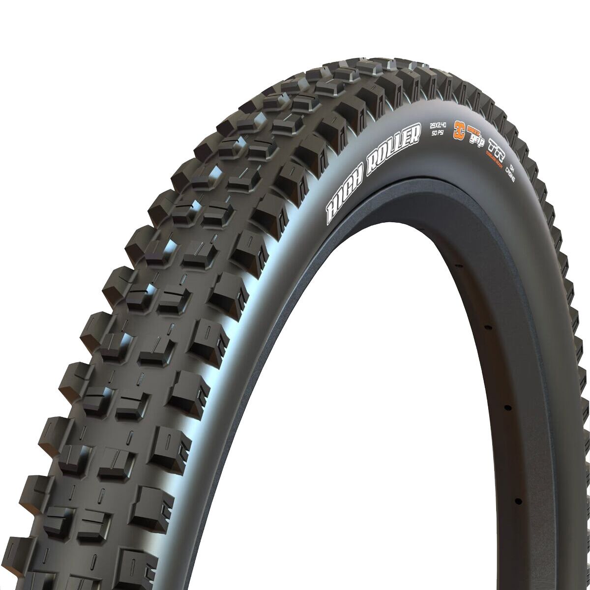 Maxxis Maxxis High Roller III 3C/MaxxGrip/DH 29in Tubeless Tire Black, 29x2.4