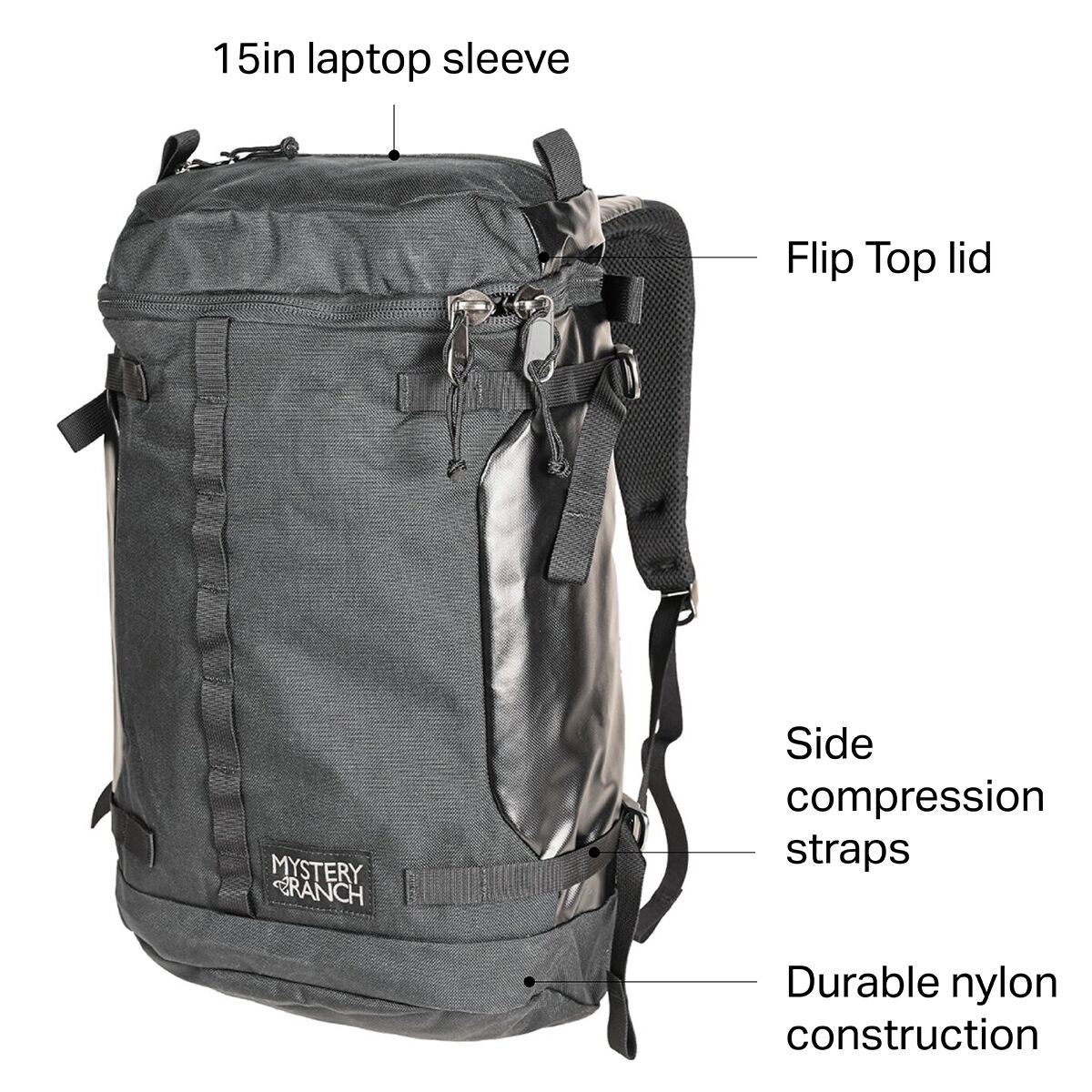 MYSTERY RANCH 27L バックパック Mystery Ranch Robo Flip 21L Backpack - Hike & Camp
