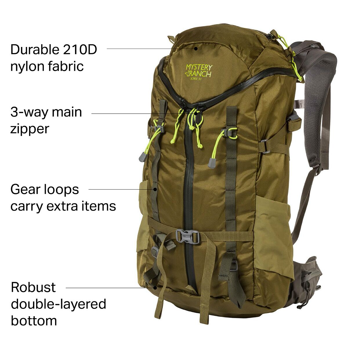 Mystery Ranch Scree 32L Backpack - Hike & Camp