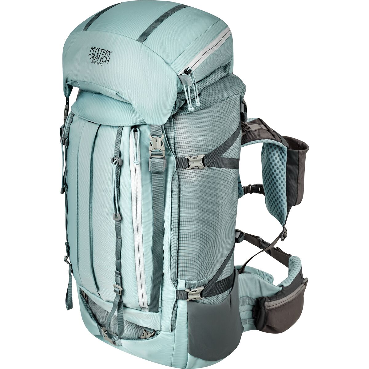 Image of Mystery Ranch Bridger 65L Backpack - Women's Blue Haze, XS