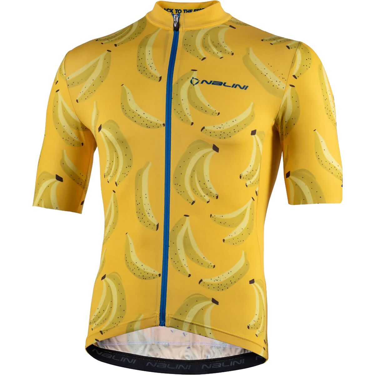 Nalini Las Vegas Short-Sleeve Jersey - Men's Yellow/Banana Print, XXL