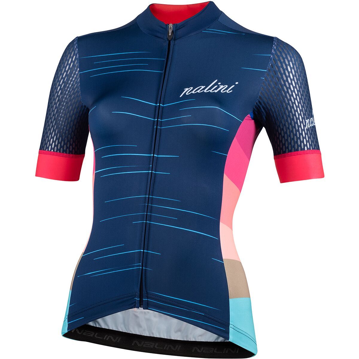 Nalini Las Vegas Short-Sleeve Jersey - Women's Blue Fantasy, L