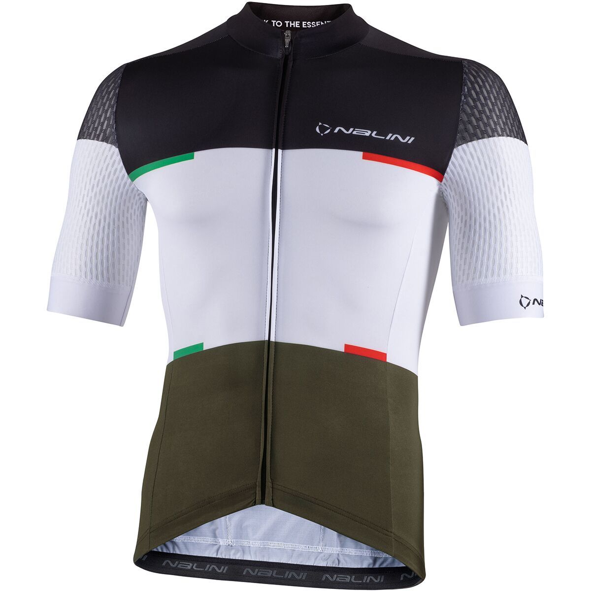 Nalini San Francisco Short-Sleeve Jersey - Men's Black/Blue, XXL