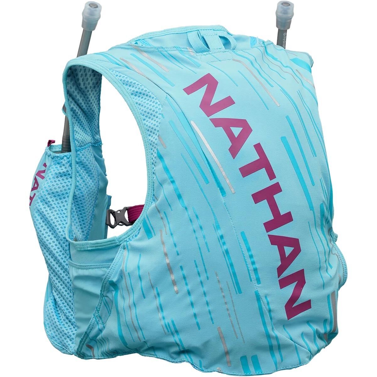 Nathan Nathan Pinnacle 4L Hydration Vest - Women's Caribbean Blue/Magenta, XXS