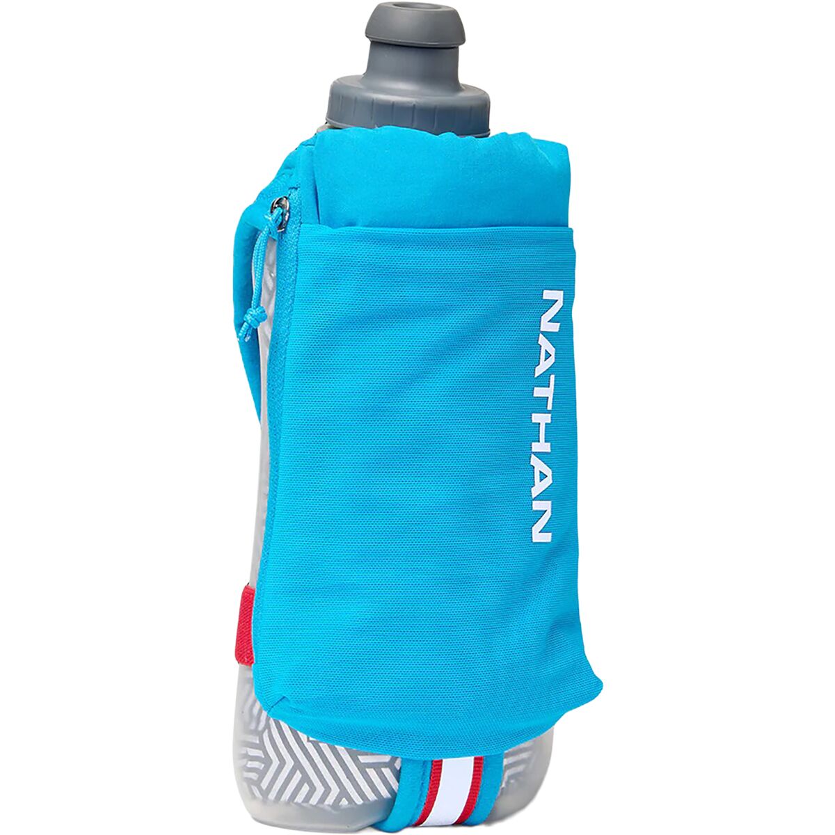 Nathan Nathan SpeedDraw 2 18oz Ins. Flask Electric Blue/Reflective Silver, One Size